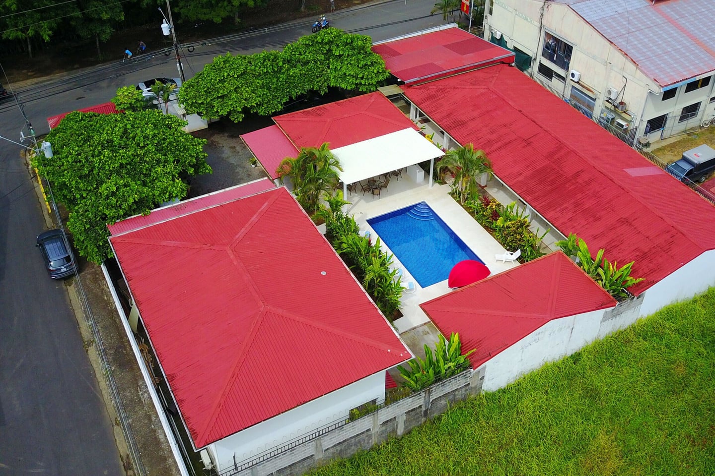 Exterior — La Palma: 12 En-Suite Units & Pool for Sale in Jacó