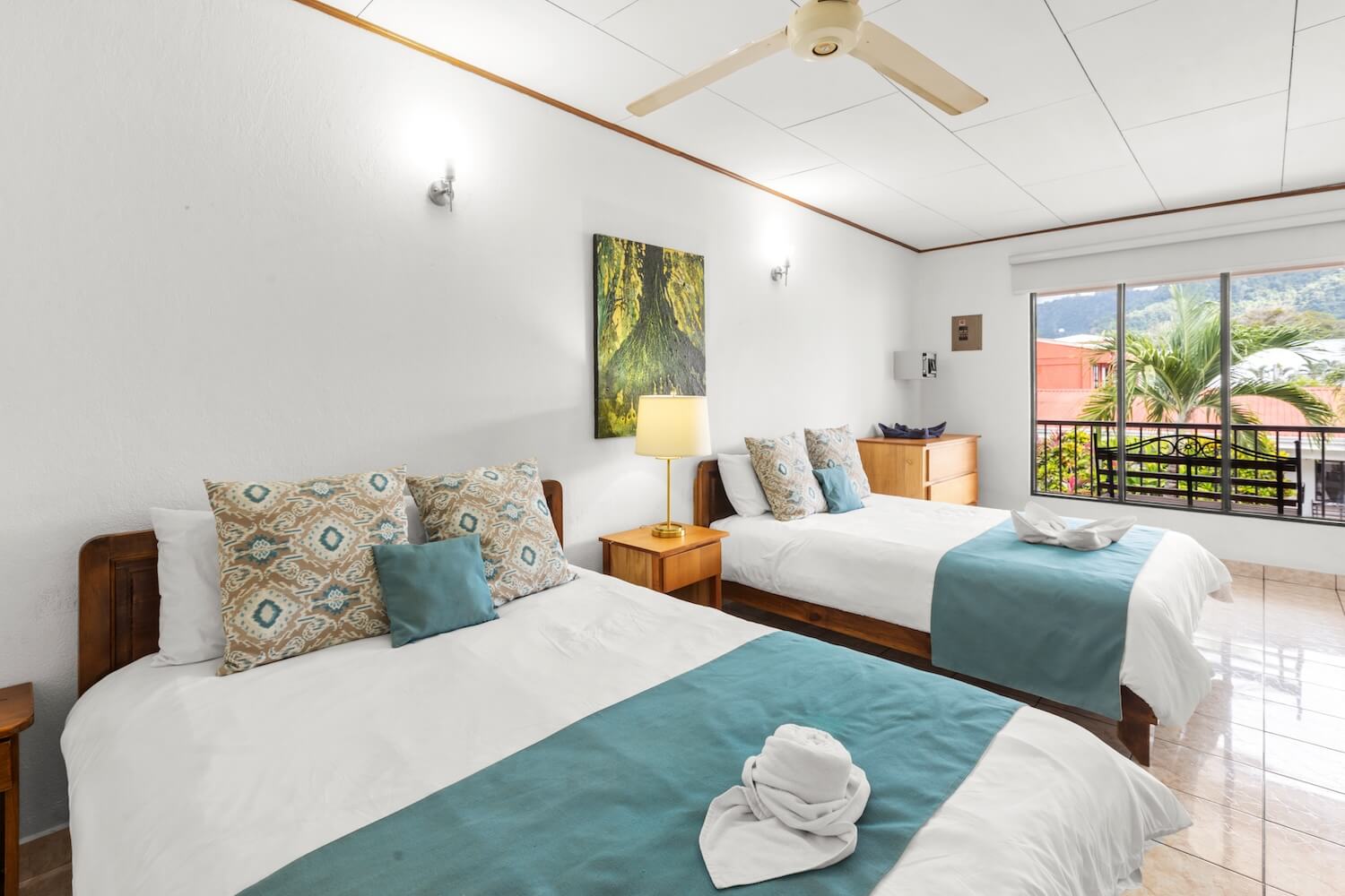 The Two-Queen Wing (Building B) 7 — La Palma: 12 En-Suite Units & Pool for Sale in Jacó