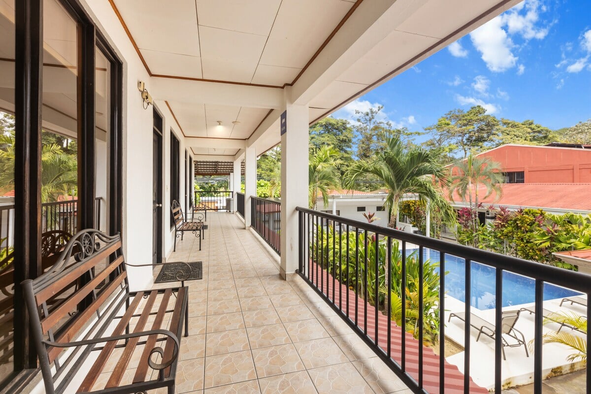 The Two-Queen Wing (Building B) 2 — La Palma: 12 En-Suite Units & Pool for Sale in Jacó